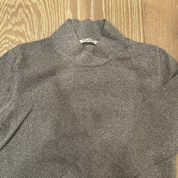 M.M. LAFLEUR NEW YORK GREY SWEATER Knit SIZE Medium - Picture 6 of 7